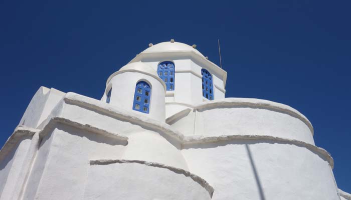 L'église de Panagia Vouno à Sifnos